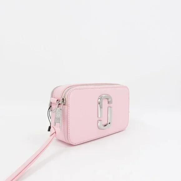 Marc Jacobs Women's The Utility Snapshot Crossbody Bag Bubblegum Pink OS - Picture 6 of 14